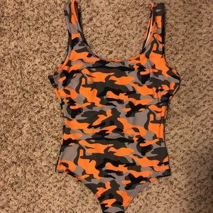 Camo bodysuit